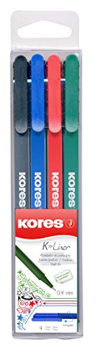 kores-k-liner-fineliner-0-4-mm-4er-pack-farbig image 7