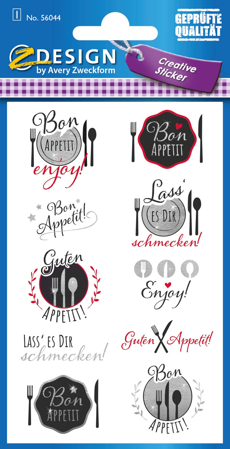 avery-zweckform-56044-sticker-10-aufkleber image 1