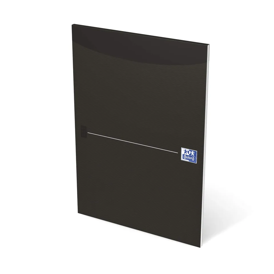 oxford-briefblock-a4-liniert-schwarz-10-x-50-blatt-mit-kopfleimung image 1