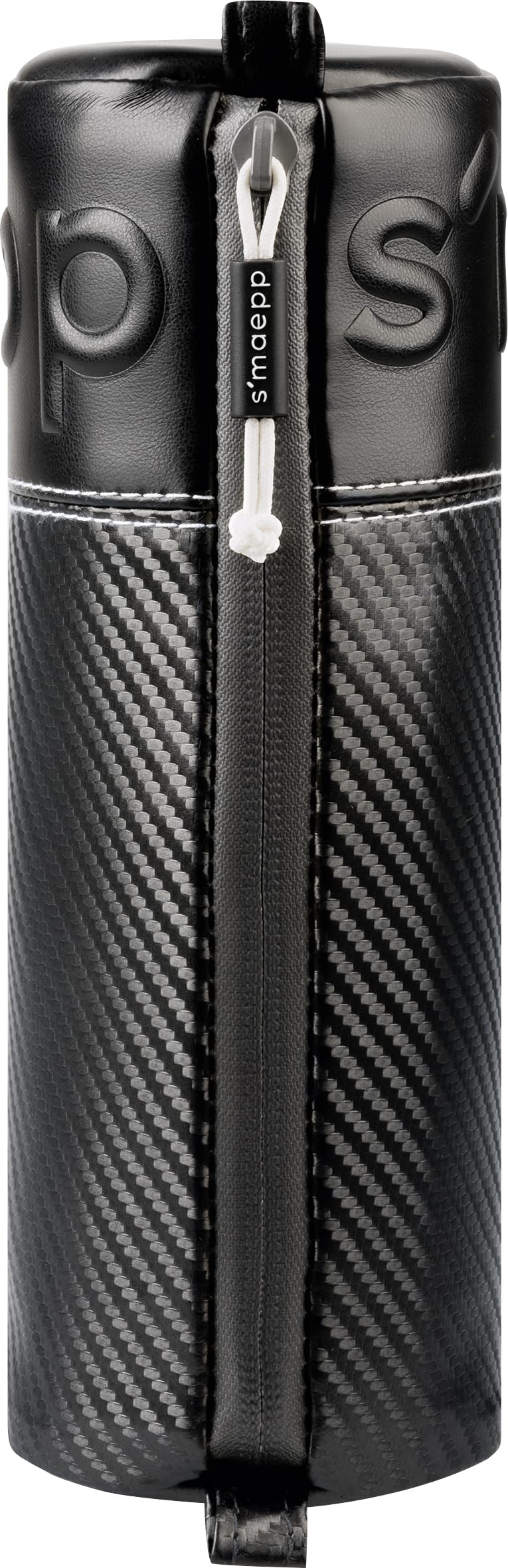 brunnen-schlamperm-ppchen-s-maepp-m-carbon-schwarz-silber-220-x-80-x-80-mm image 3