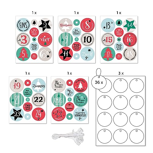 avery-zweckform-adventskalender-set-51055-36-anh-nger-60mm-mit-zahlen-1-24 image 8