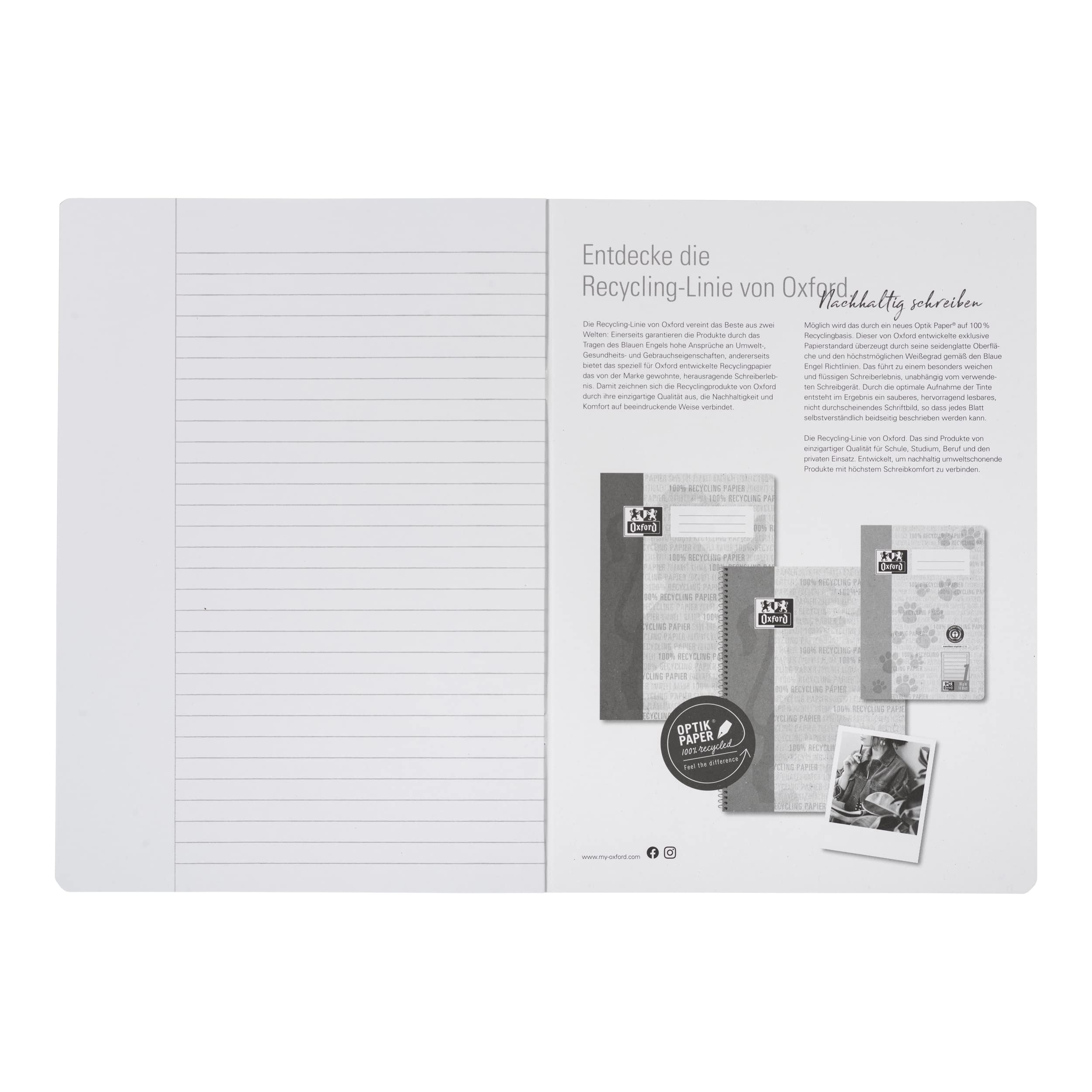 oxford-schulheft-a4-recycling-lineatur-25-liniert-16-blatt-5-st-ck image 6