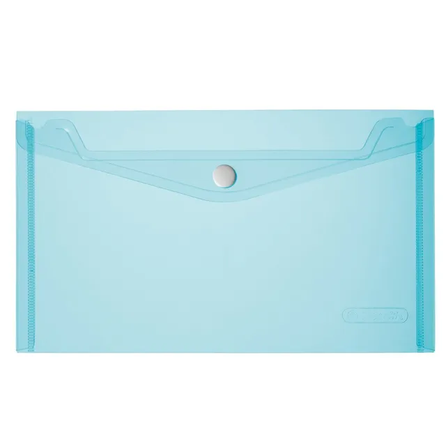 herlitz-max-file-dokumententasche-a5-mit-druckknopf-pp-transparent-blau-6-st-ck image 1