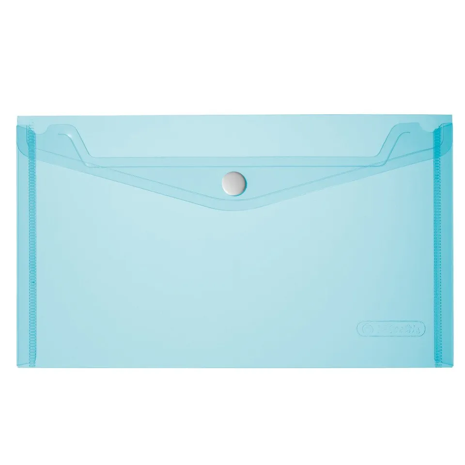 herlitz-max-file-dokumententasche-a5-mit-druckknopf-pp-transparent-blau-6-st-ck image 1