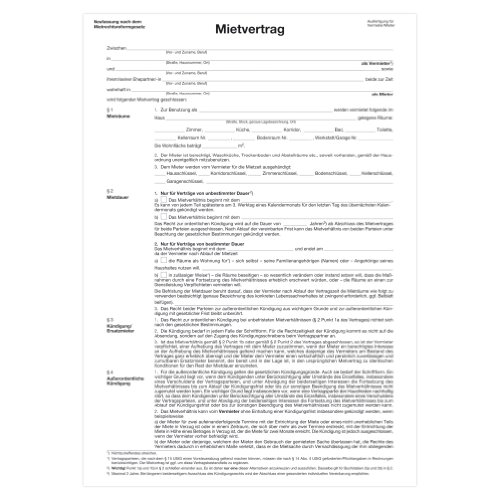 herlitz-mietvertrag-a4-f-r-wohnr-ume-mit-hausordnung image 3