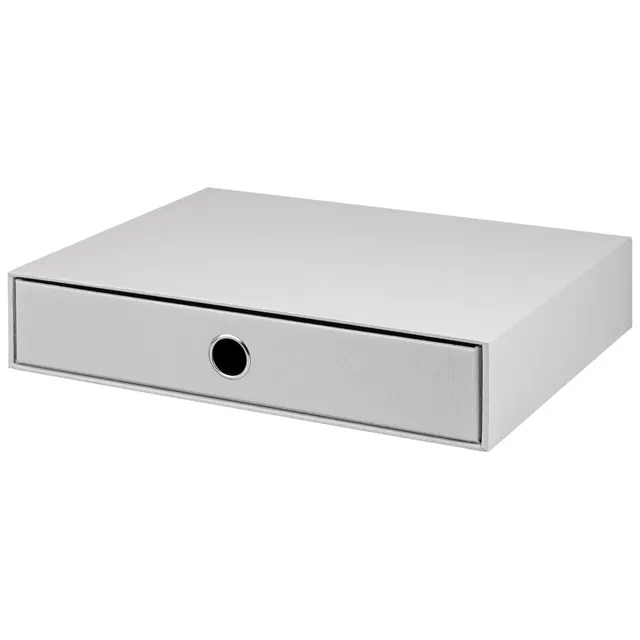 r-ssler-s-o-h-o-schubladenbox-a4-querformat-1-fach-stone-grau image 1