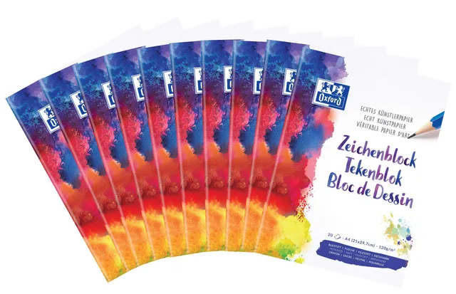 oxford-school-zeichenblock-a4-blanko-20-blatt-10er-pack image 1