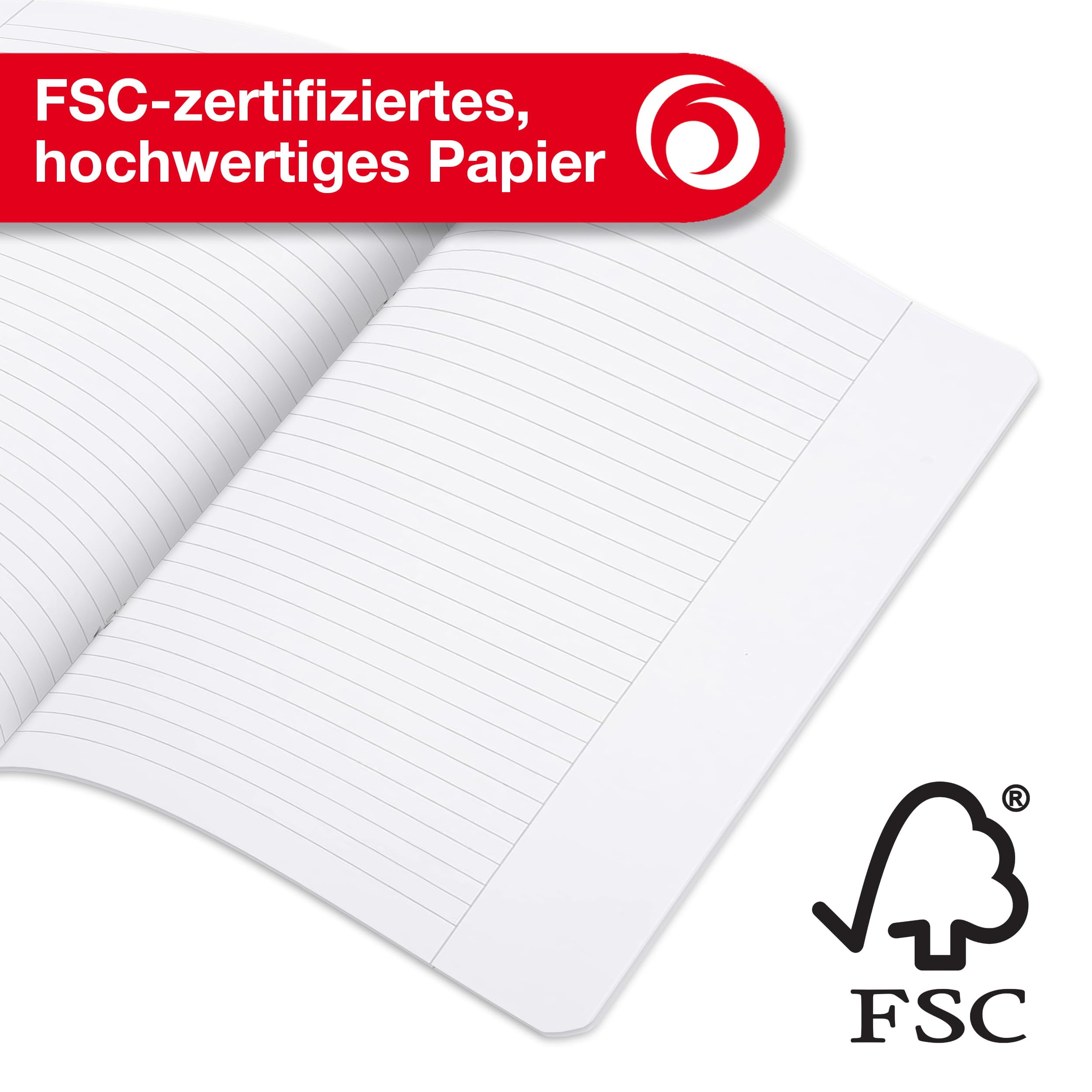 herlitz-schulheft-a4-lineatur-25-liniert-16-blatt-10-st-ck image 6
