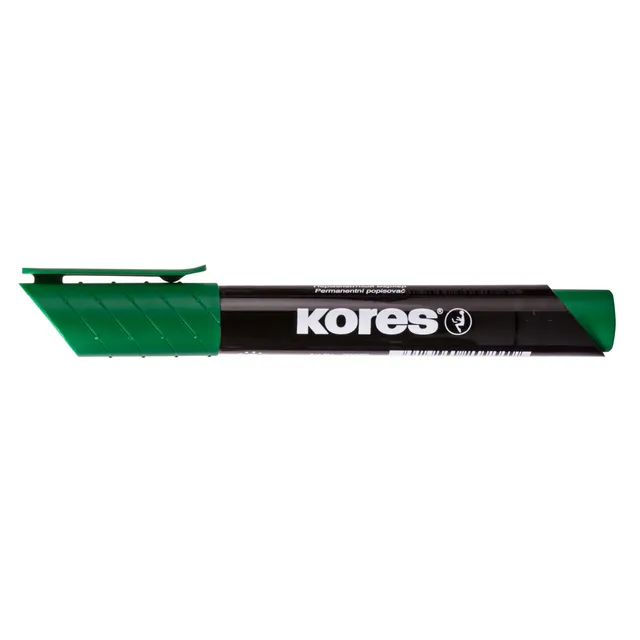 kores-k-marker-xp2-permanentmarker-gr-n-keilspitze-12er-pack image 1
