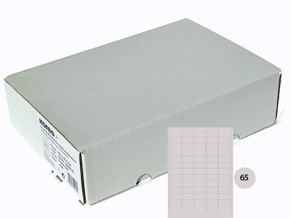 kores-universelle-selbstklebende-etiketten-38-x-21-2-mm-500-blatt-wei image 1