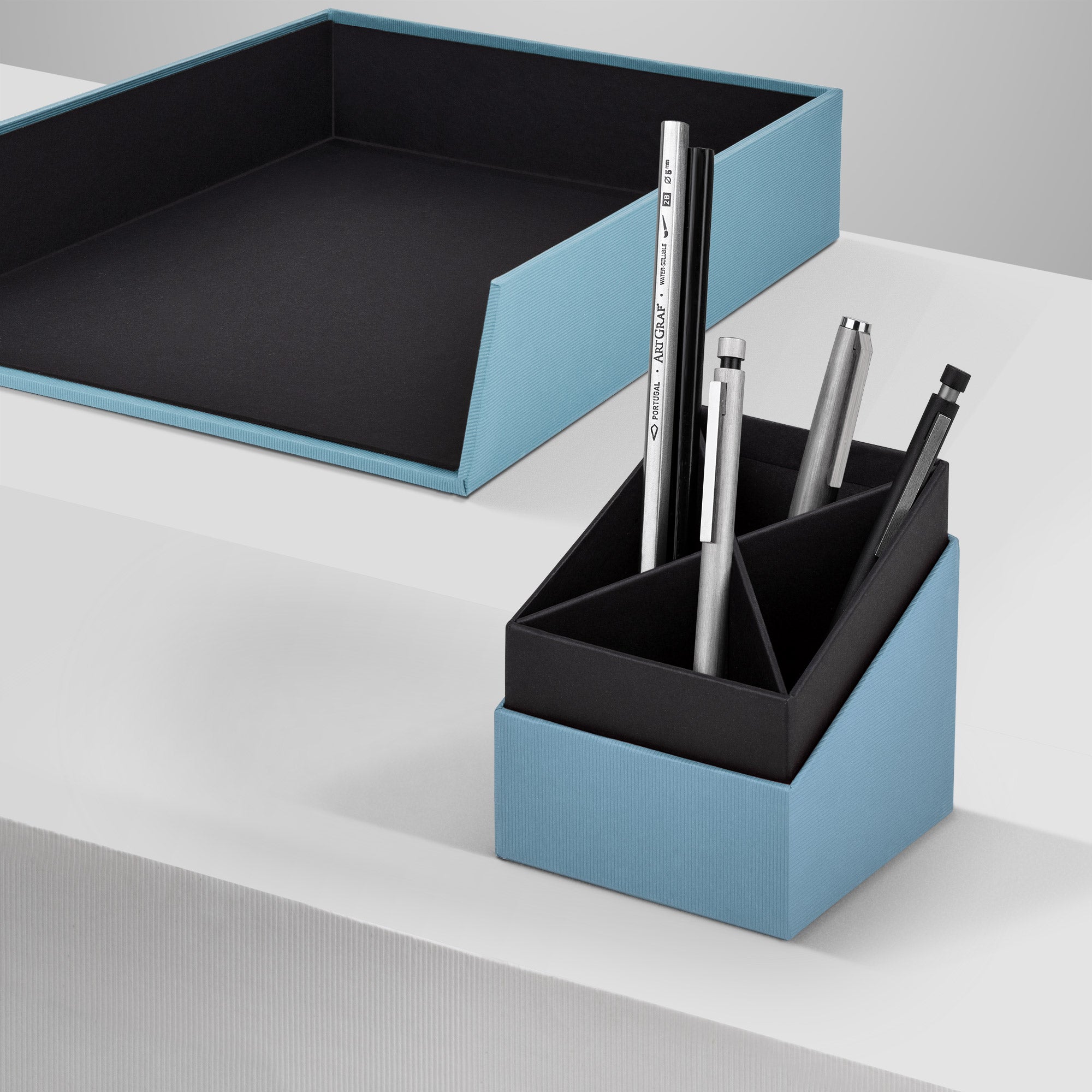 r-ssler-s-o-h-o-ablagekorb-briefablage-a4-denim-blau image 4