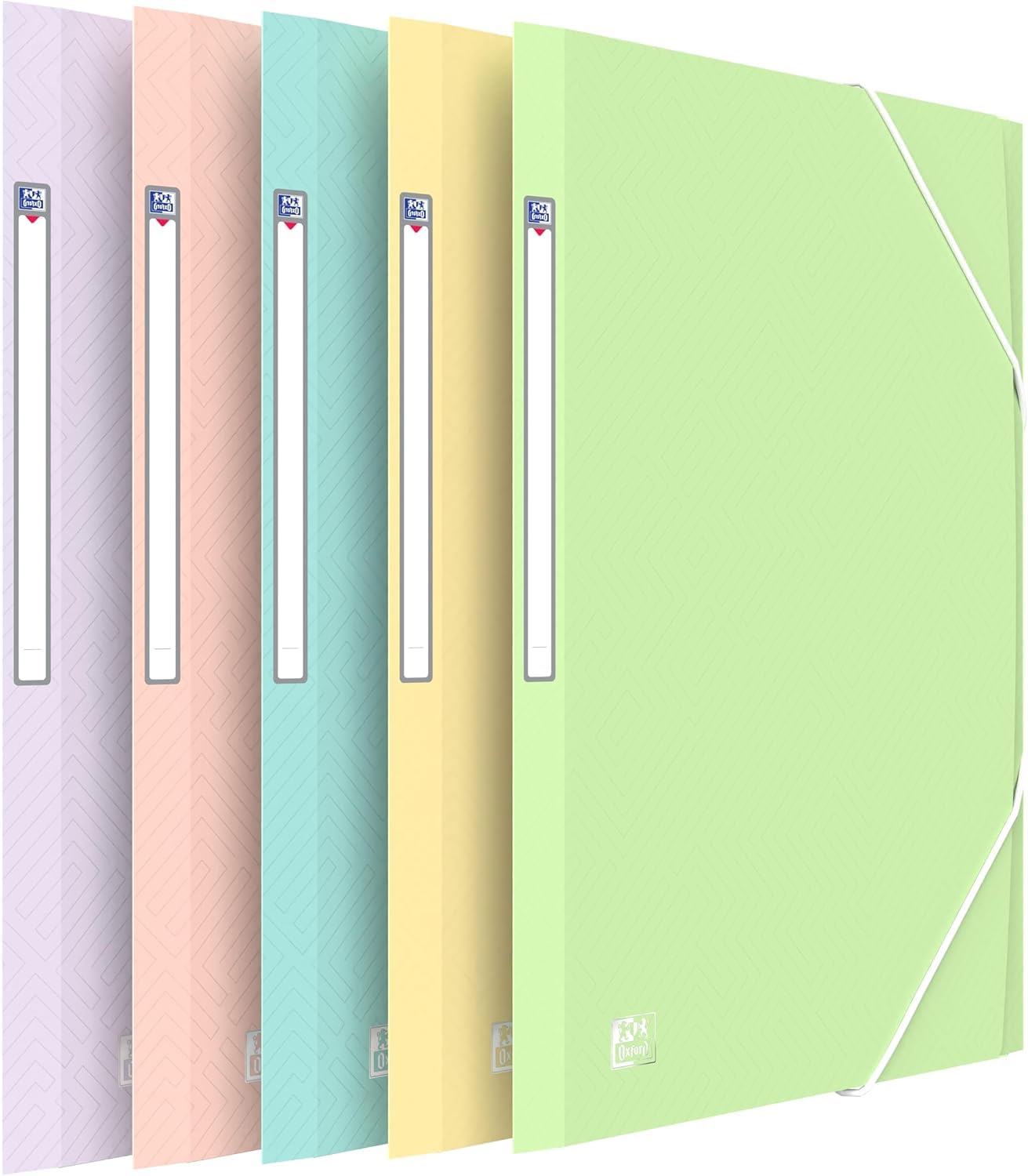 oxford-urban-eckspanner-mappe-pastell-sortiert-5er-pack image 1