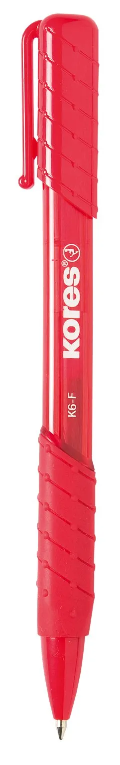 kores-k-pen-k6-druckkugelschreiber-f-rot-12-st-ck image 1