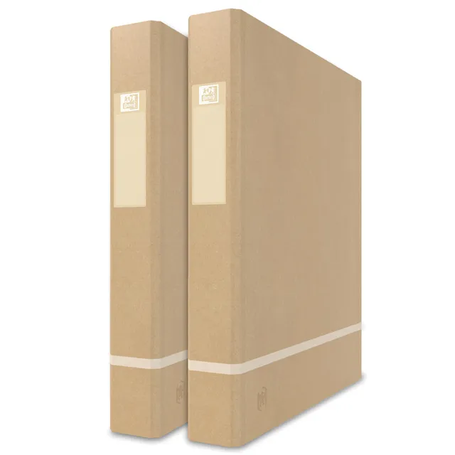 oxford-touareg-ringbuch-a4-2-ringe-40-mm-naturbraun-2-st-ck image 1