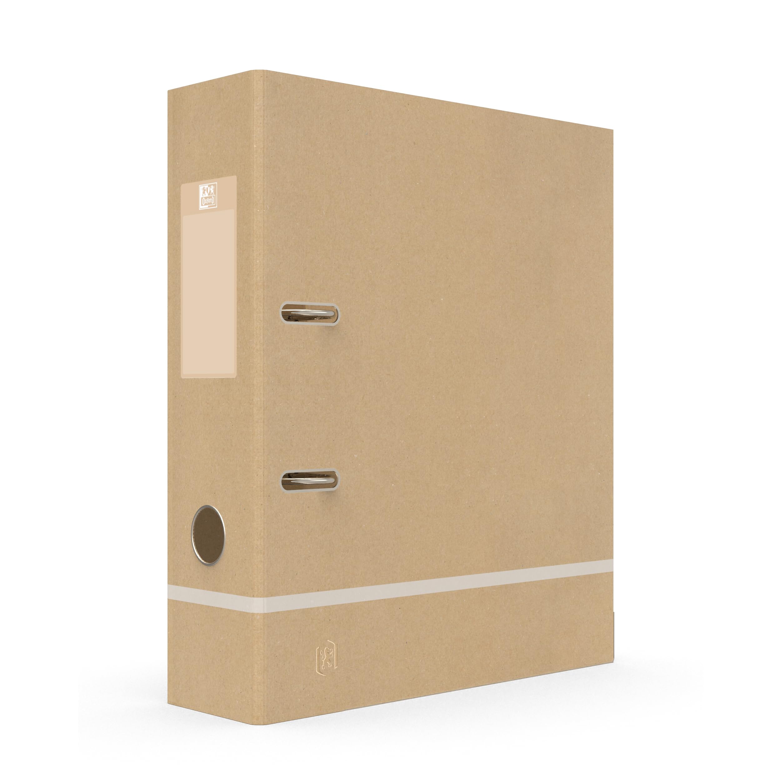 oxford-ordner-a4-breit-8-cm-r-cken-umwelt-papier-beige-10-st-ck image 2