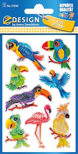 avery-zweckform-z-design-glitzer-sticker-v-gel-57290-selbstklebende-foliensticke image 7