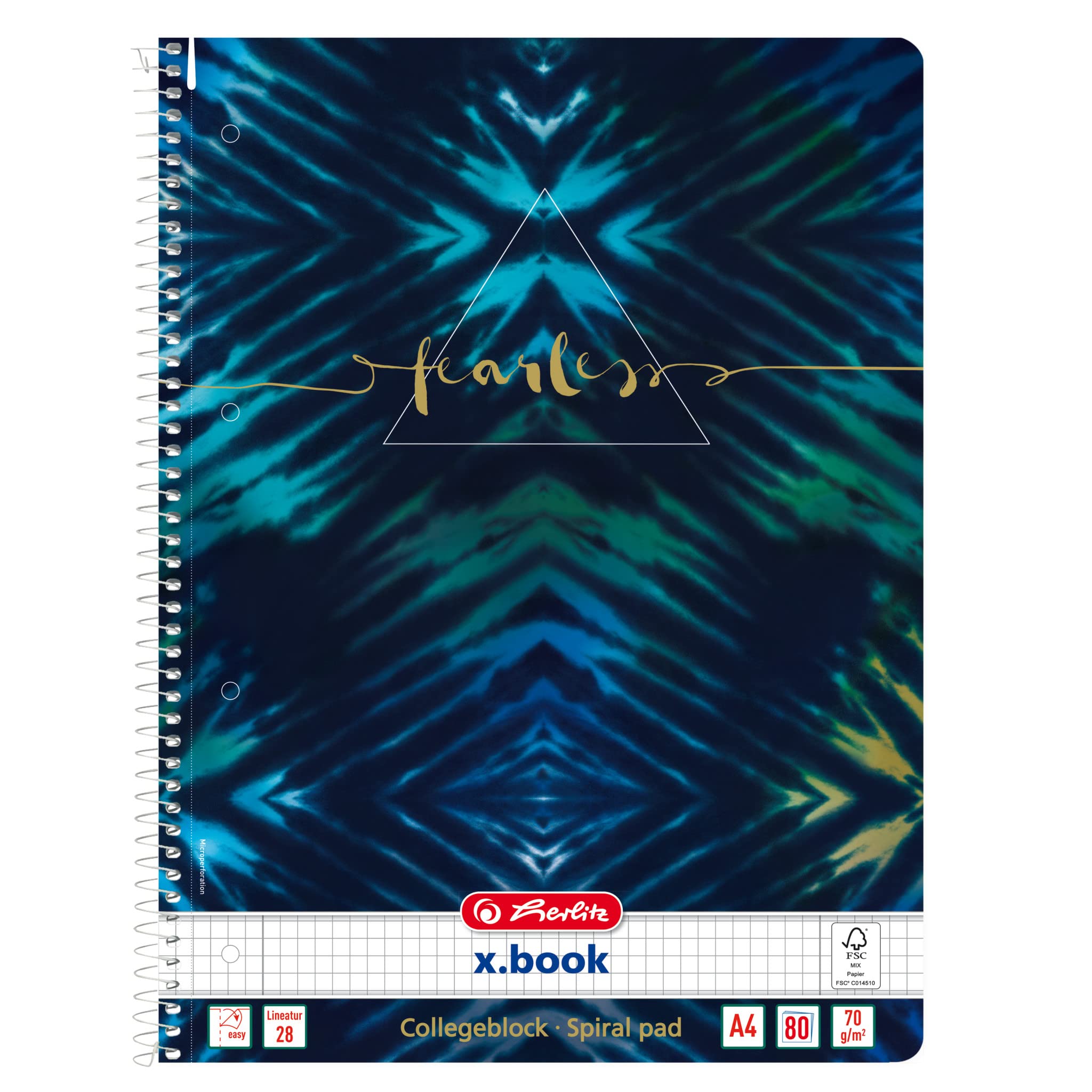 herlitz-spiralblock-a4-new-batic-fearless-kariert-lineatur-28 image 1