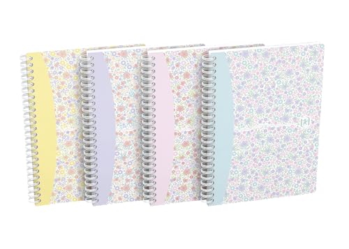 oxford-floral-spiral-notizbuch-a5-kariert-120-seiten-softcover-5-st-ck image 8