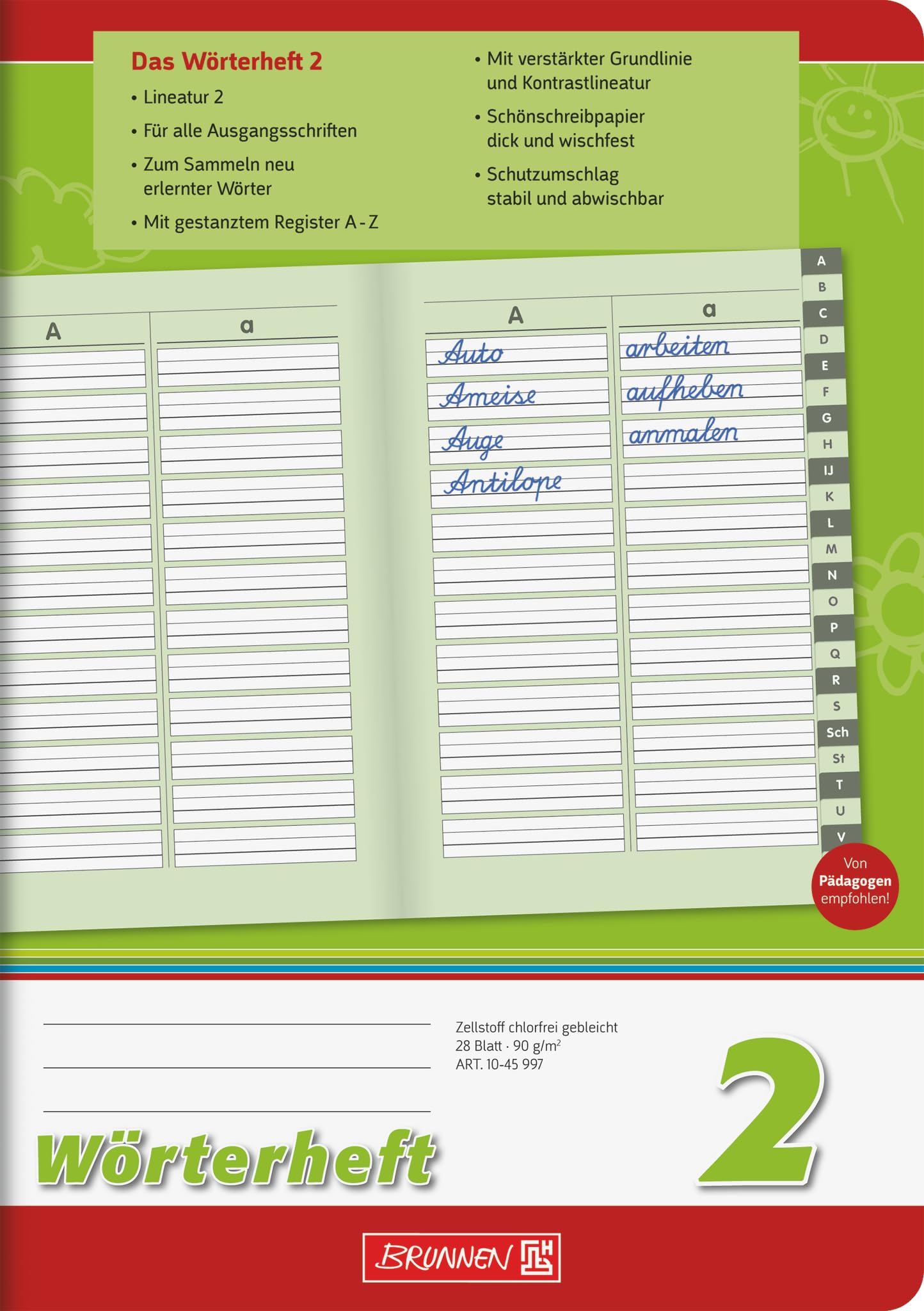 brunnen-1045997-w-rterheft-2-a5-28-blatt-mit-register image 1
