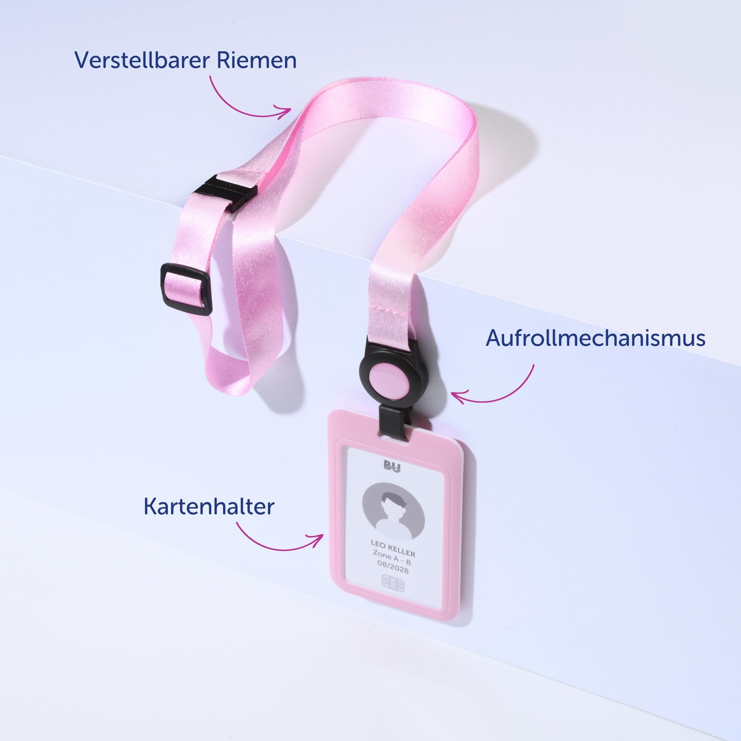 avery-zweckform-r4828ap-1r-ausweishalter-mit-schl-sselband-pastell-pink image 4