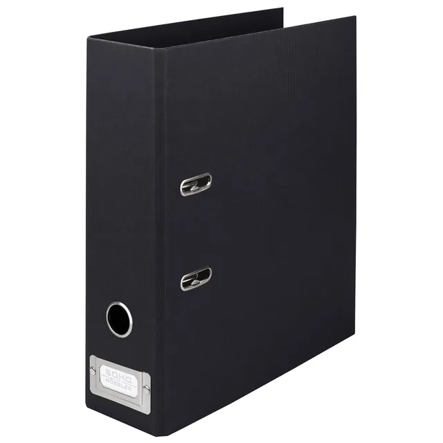 r-ssler-s-o-h-o-ordner-breit-a4-8-cm-mit-metall-r-ckenschild-schwarz image 1