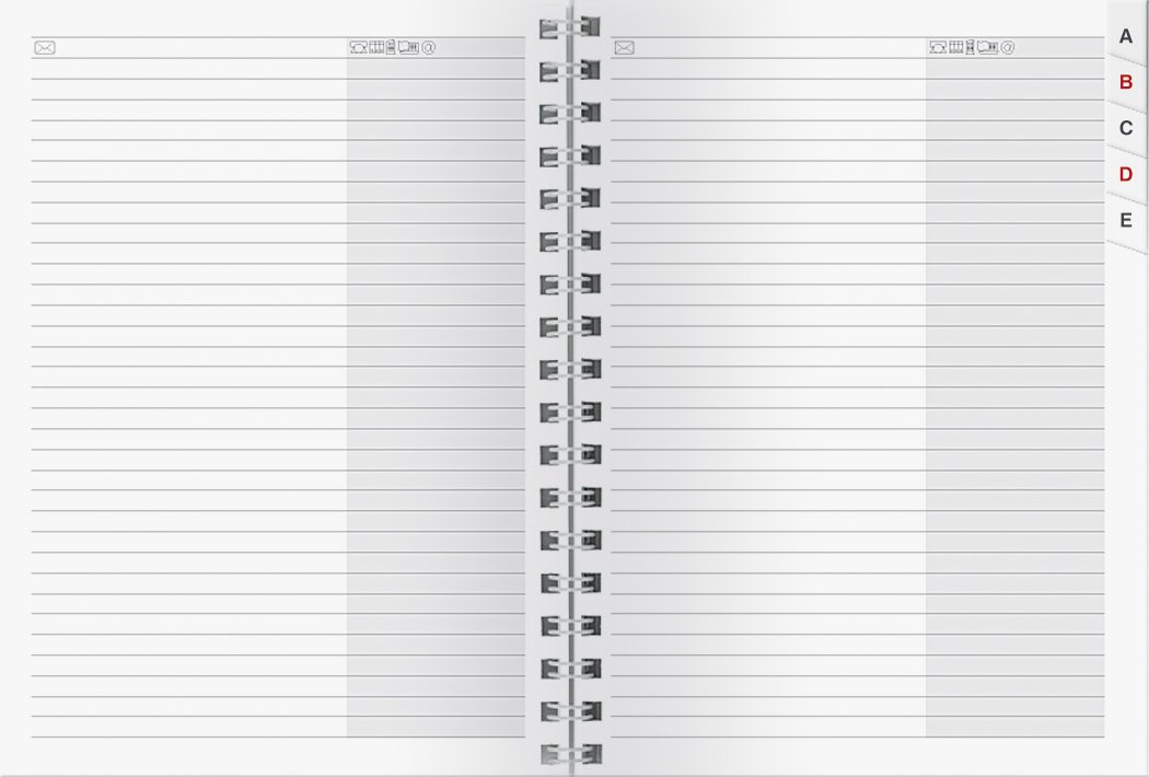 brunnen-ersatzregister-blanko-a5-48-blatt-wei image 1