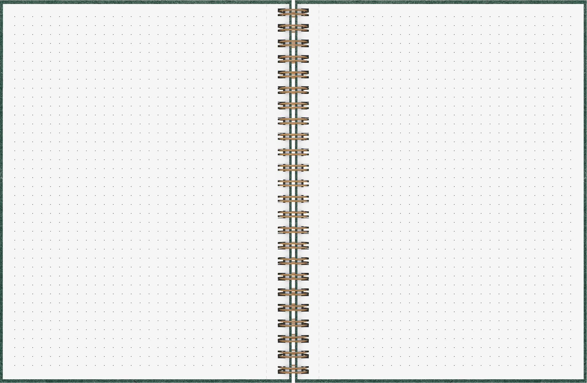 brunnen-premium-wire-notizbuch-a5-punktiert-192-seiten-dunkelgr-n image 3