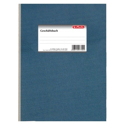 herlitz-277004-gesch-ftsbuch-a4-liniert-96-blatt-2-spalten image 4