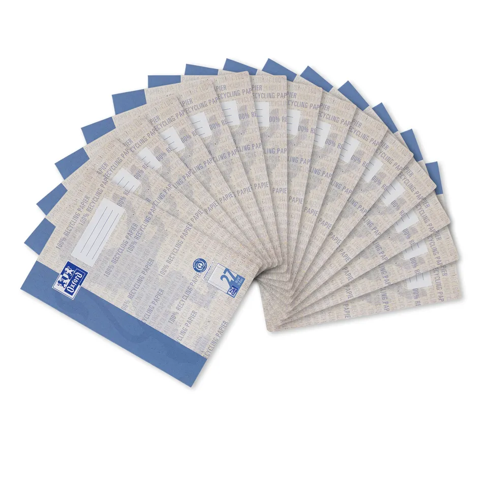 oxford-schulheft-a4-recycling-lineatur-27-liniert-16-blatt-15-st-ck image 1
