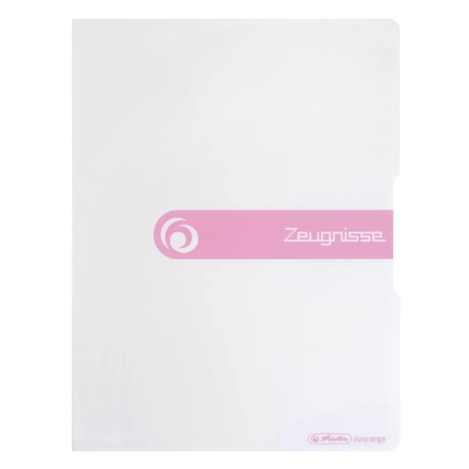 herlitz-easy-orga-to-go-zeugnismappe-sichtbuch-a4-mit-20-h-llen-in-wei-pink image 1