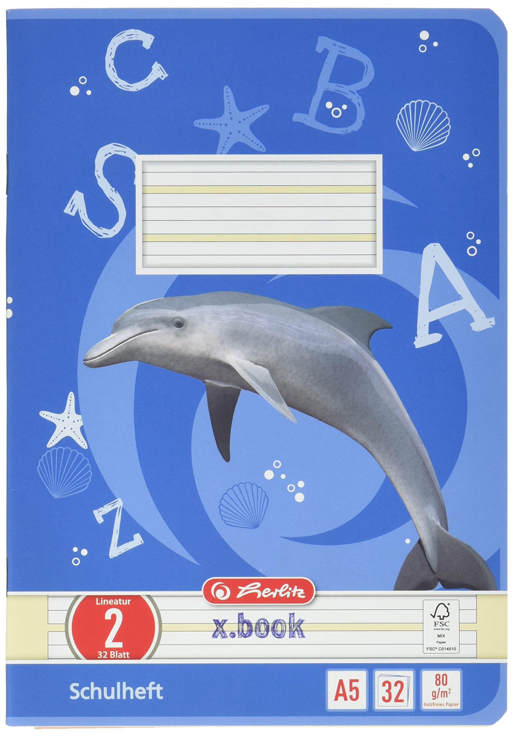 herlitz-x-book-schulheft-a5-lineatur-5-kariert-32-blatt image 8