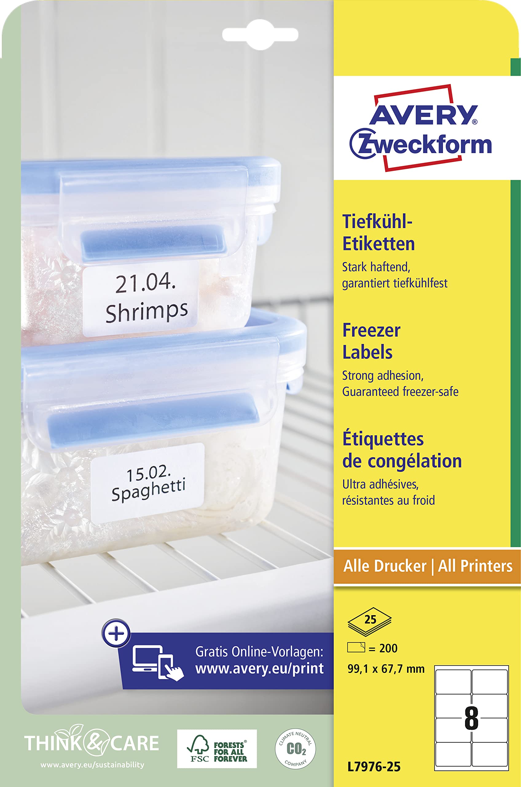 avery-zweckform-l7976-25-tiefk-hletiketten-99-1x67-7-mm-200-aufkleber-wei image 1
