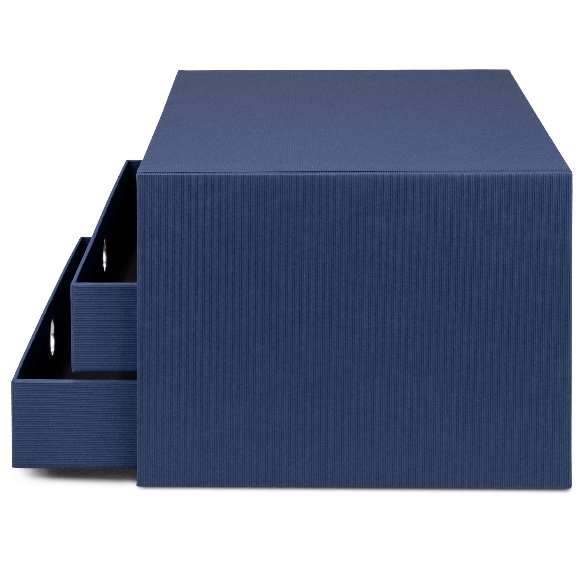 r-ssler-s-o-h-o-schubladenbox-a4-querformat-3-f-cher-navy-blau image 3