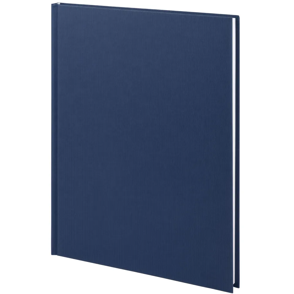r-ssler-s-o-h-o-notizbuch-a4-hardcover-blanko-navy-blau image 1
