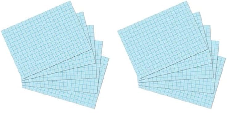 herlitz-karteikarten-a7-kariert-blau-10-6-x-7-5-cm-100-st-ck image 5