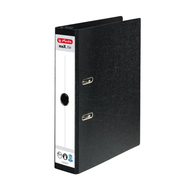 herlitz-h-ngeordner-max-file-a4-schwarz-7-cm-r-cken image 1
