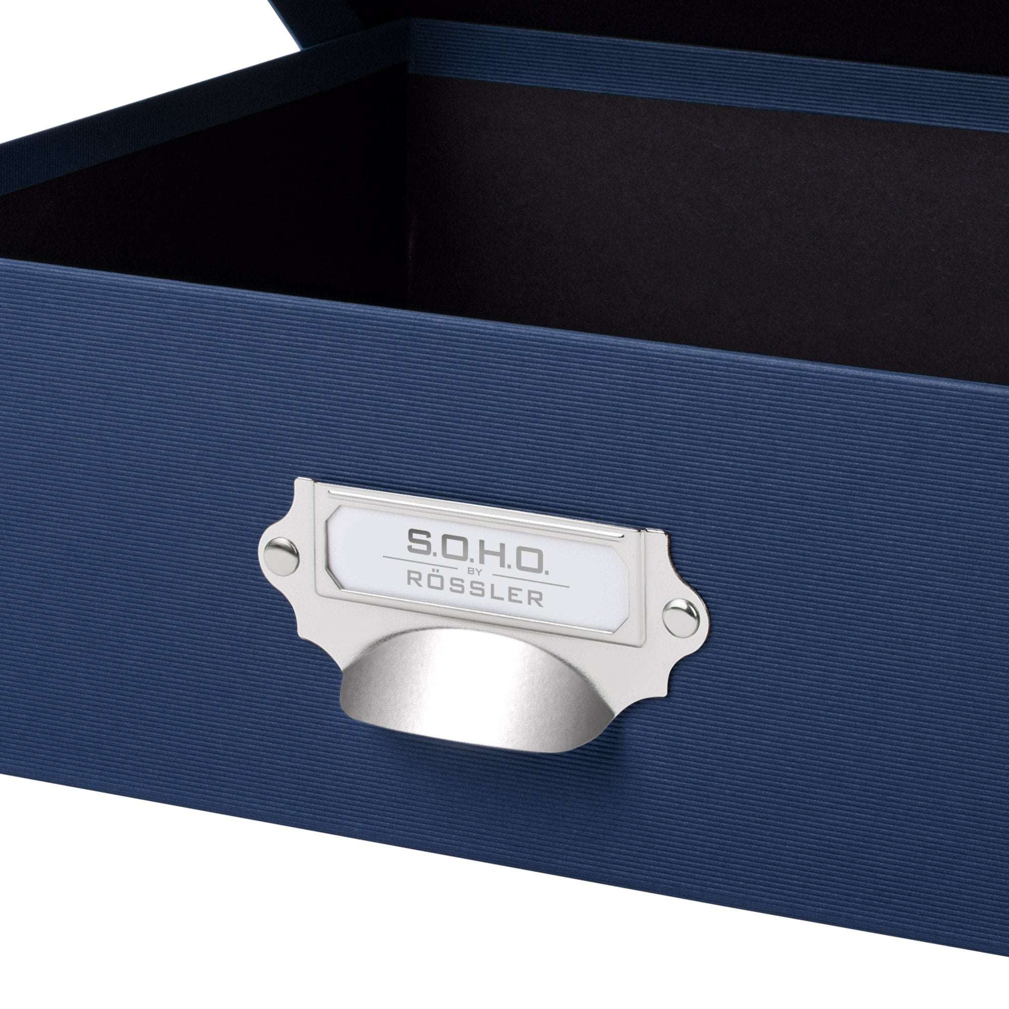 r-ssler-s-o-h-o-aufbewahrungsbox-mit-deckel-a4-navy-blau image 3