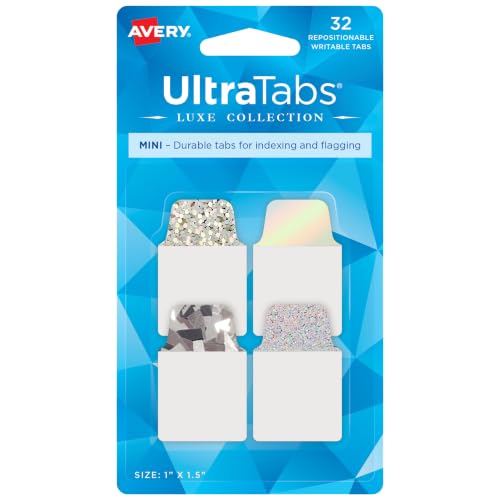 avery-zweckform-74178-ultratabs-haftstreifen-transparent-silber-32-st-ck image 7