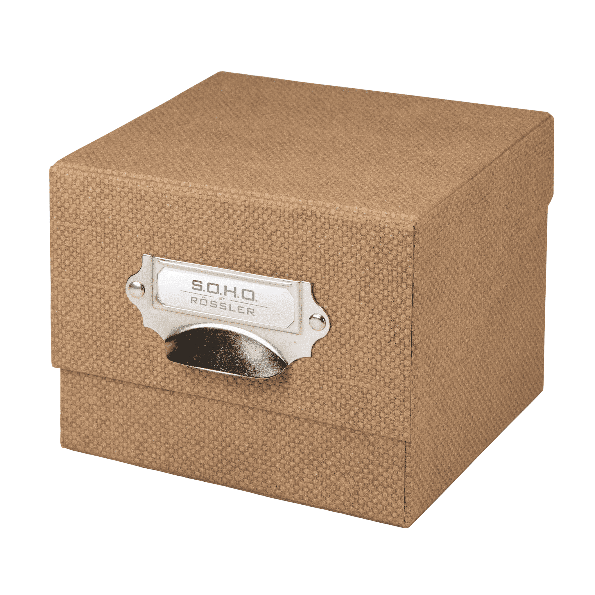 r-ssler-s-o-h-o-box-f-r-fotos-karteikarten-a6-haselnuss-braun image 1