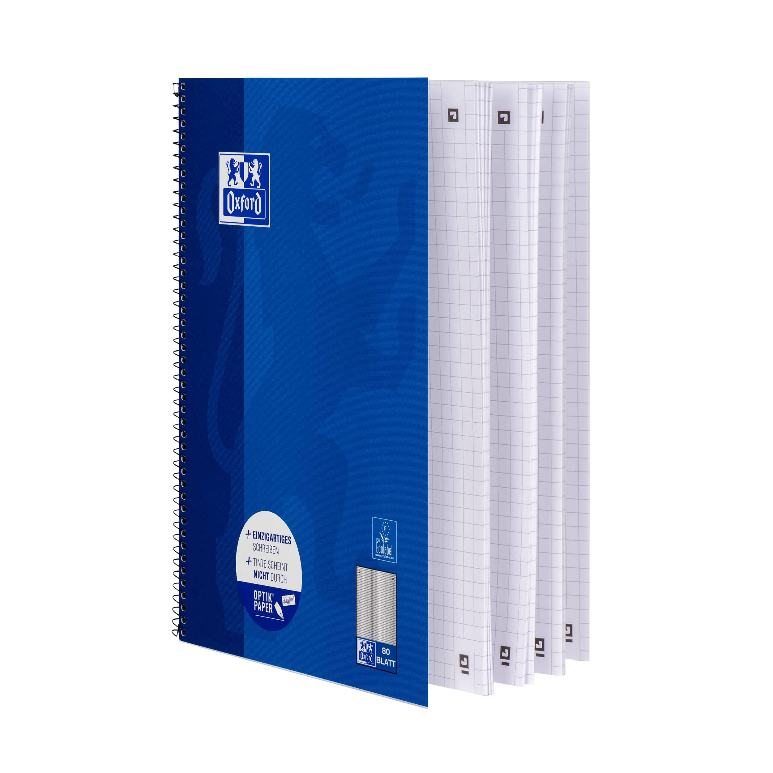 oxford-collegeblock-a4-kariert-160-seiten-blau-5-st-ck image 4