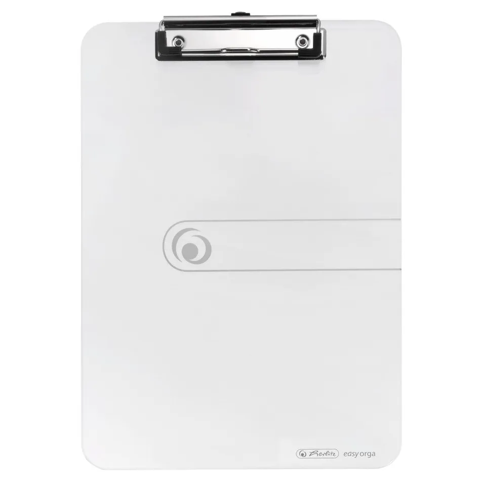herlitz-klemmbrett-a4-glasklar-mit-klemm-mechanik image 1