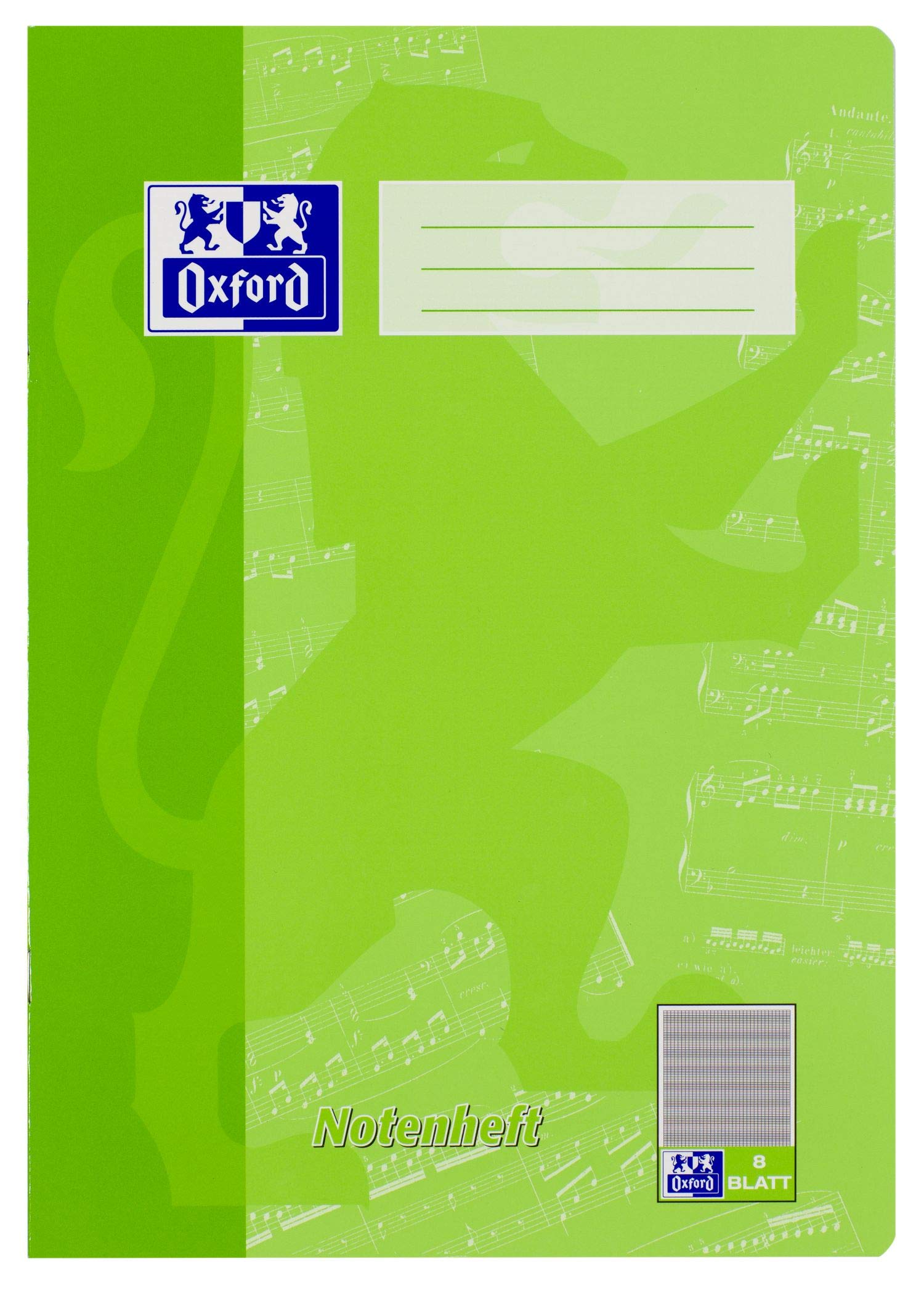 oxford-notenheft-a4-lineatur-14-8-blatt-15er-pack-gr-n-violett image 4