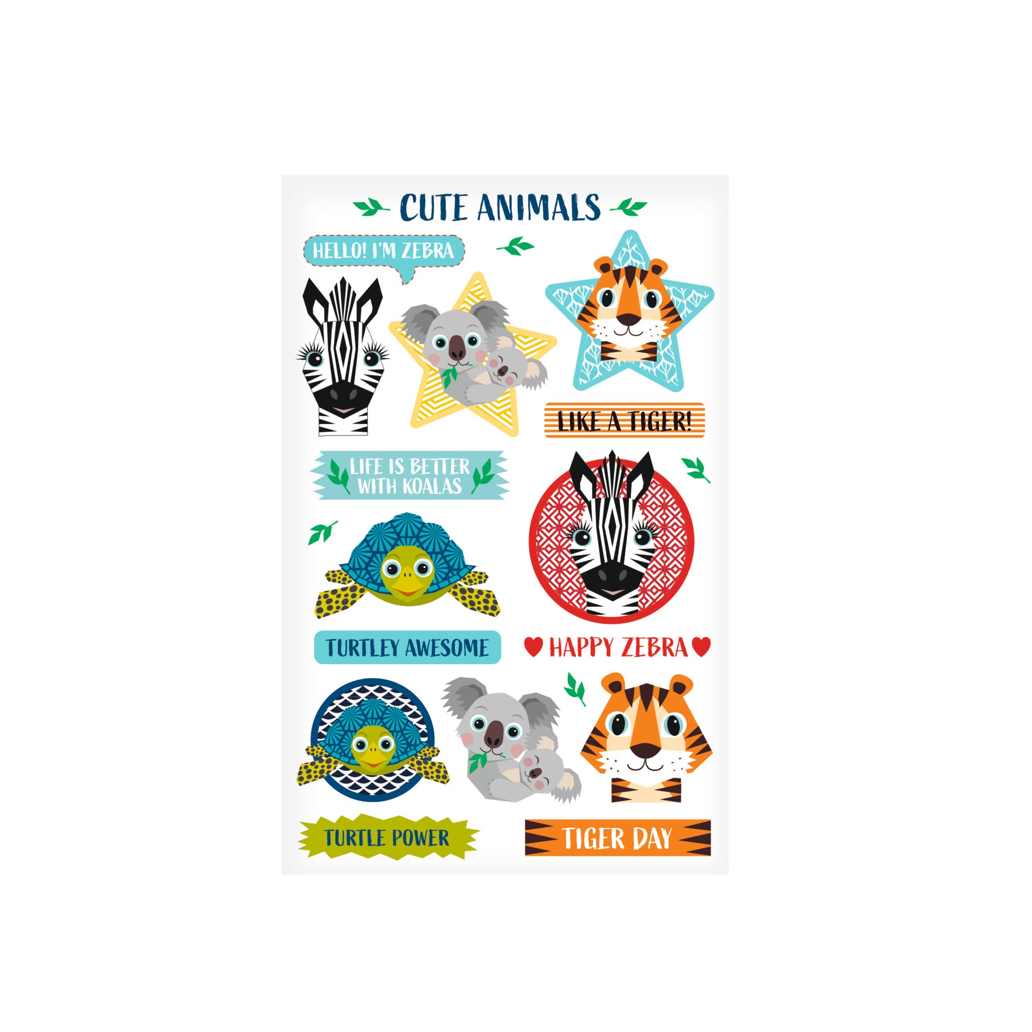 herlitz-sticker-cute-animals-selbstklebend-10-x-3-bogen image 1