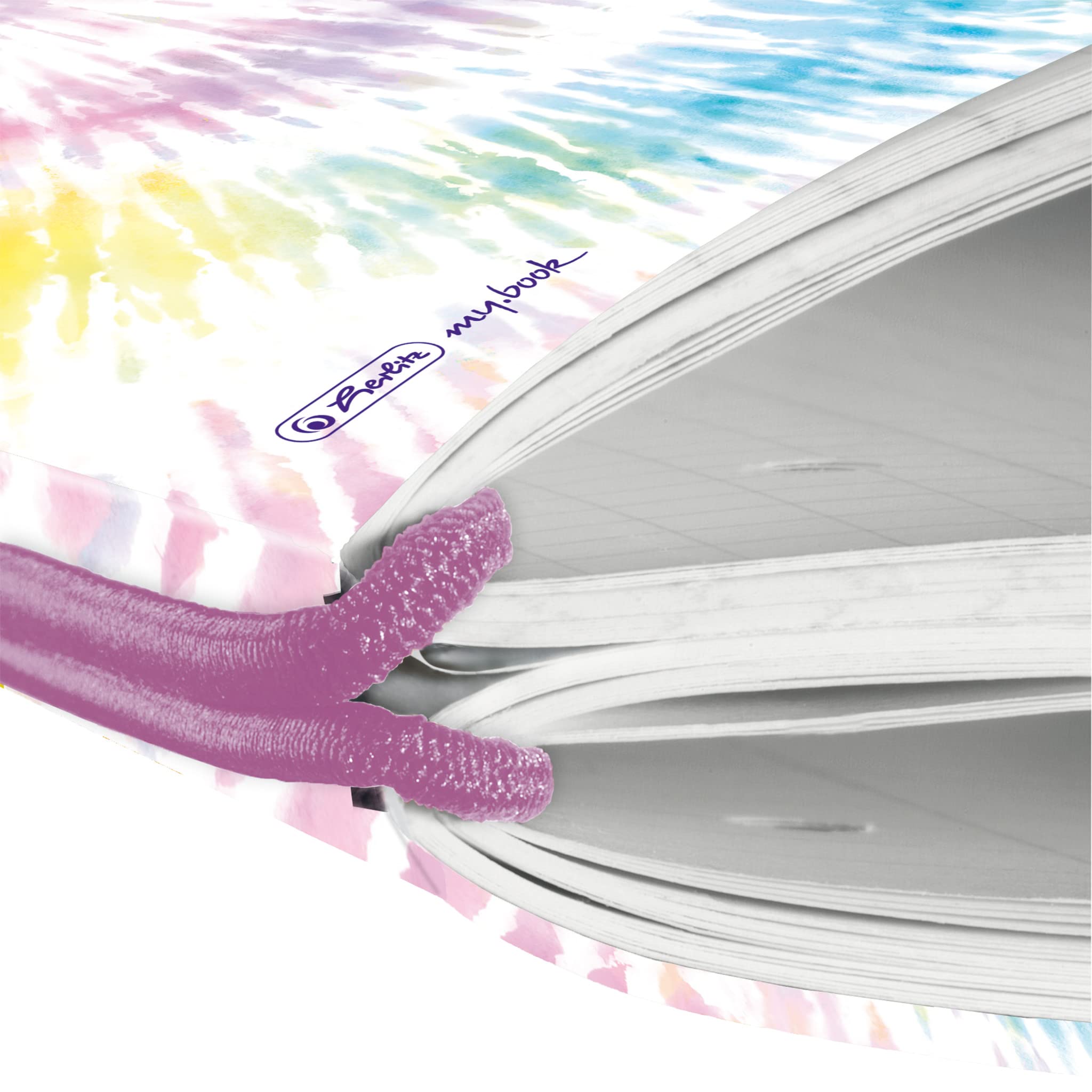 herlitz-notizheft-flex-a4-new-batic-freedom-2x-40-blatt-liniert-kariert image 2