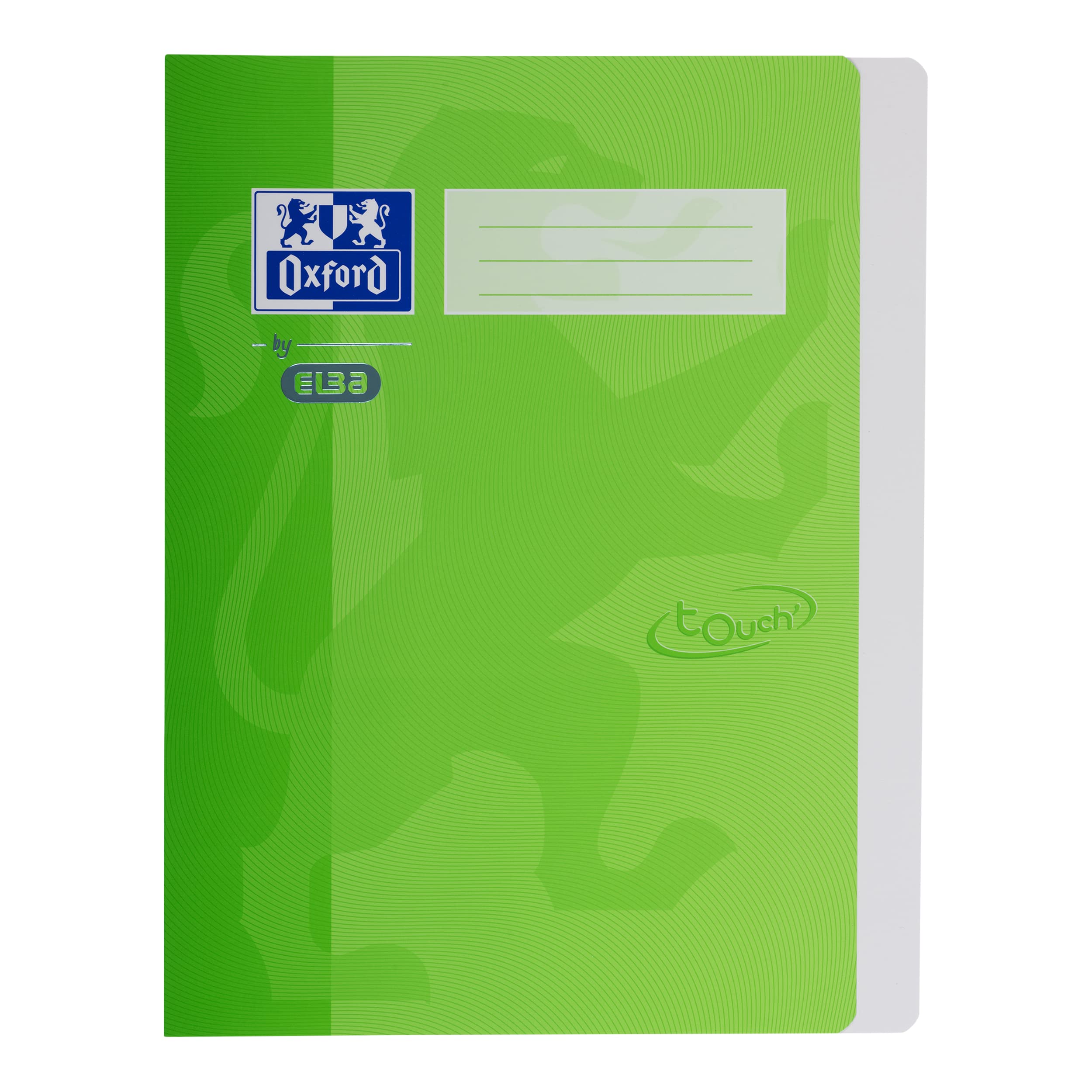 oxford-touch-schnellhefter-a4-karton-soft-touch-gr-n image 1