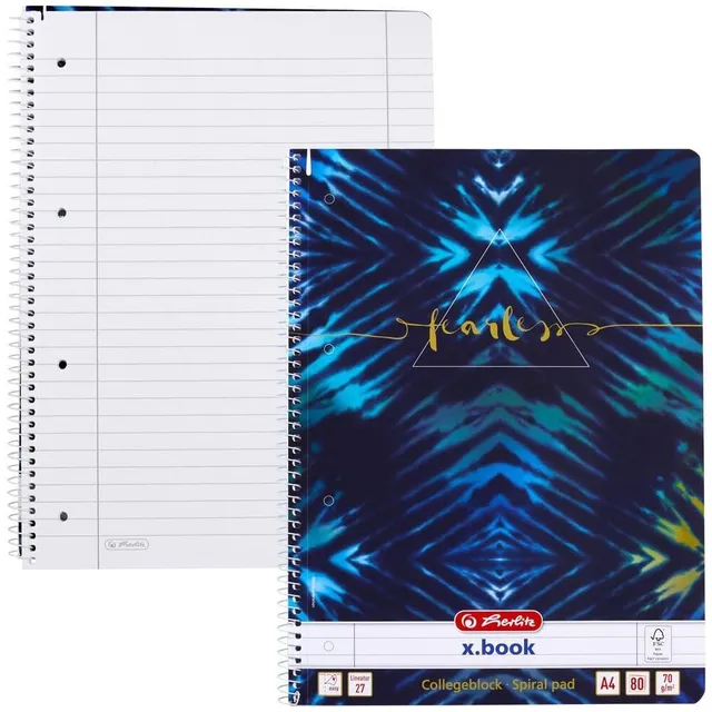 herlitz-collegeblock-new-batic-fearless-a4-lin27-100-blatt image 1