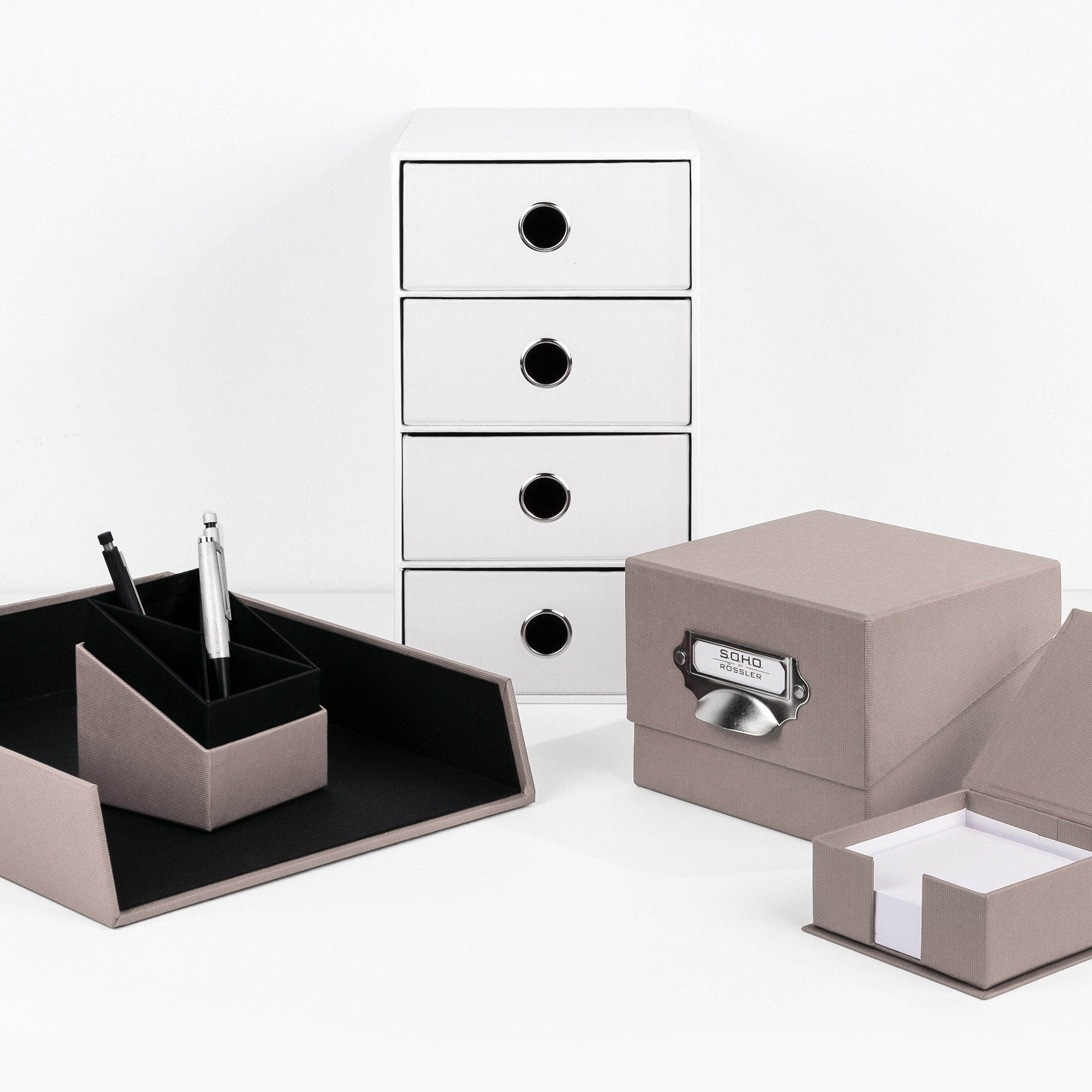 r-ssler-s-o-h-o-box-f-r-fotos-karteikarten-a6-16-7x12-5-cm-taupe-mit-deckel image 5