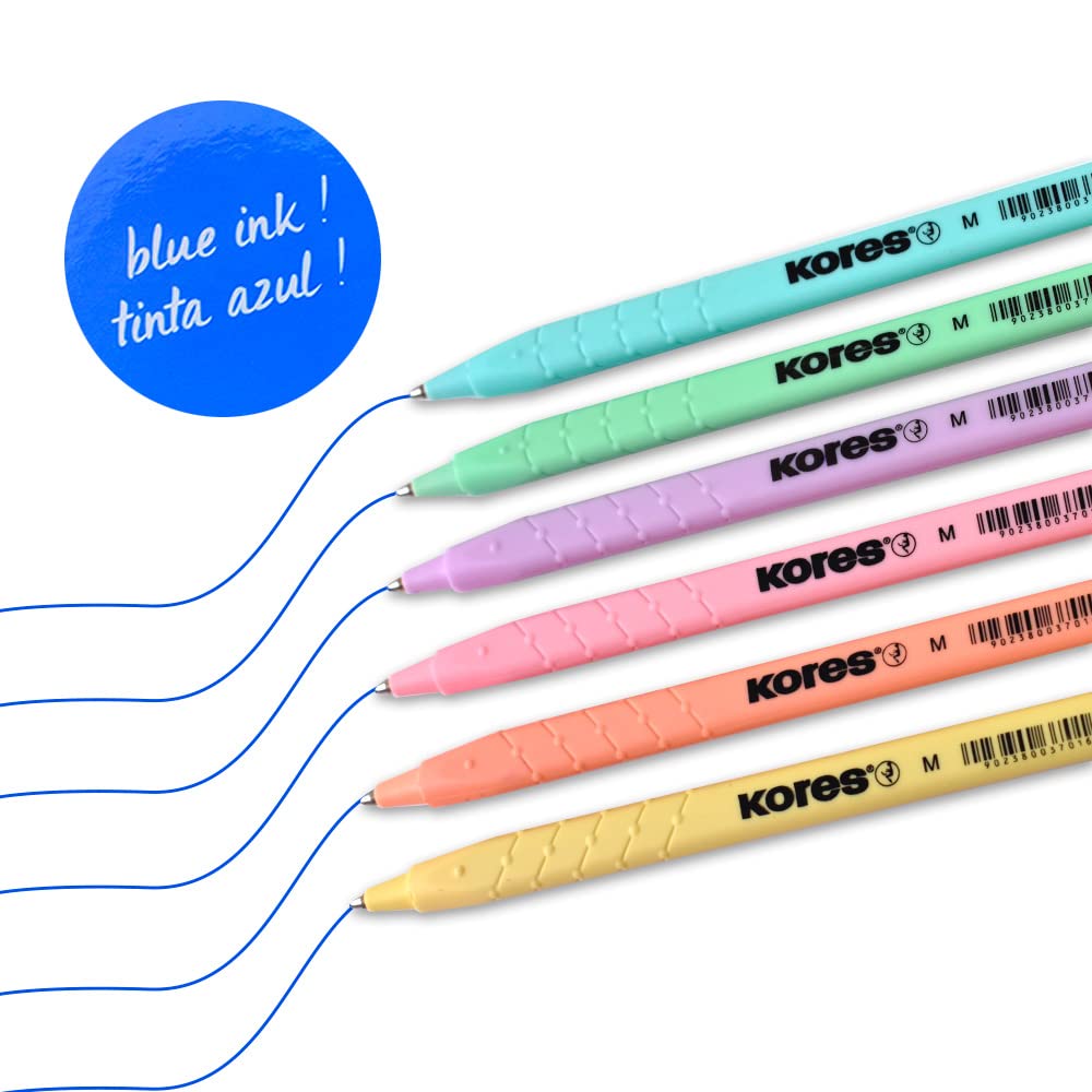 kores-k0r-m-kugelschreiber-pastell-blau-1-0-mm-50-st-ck image 3