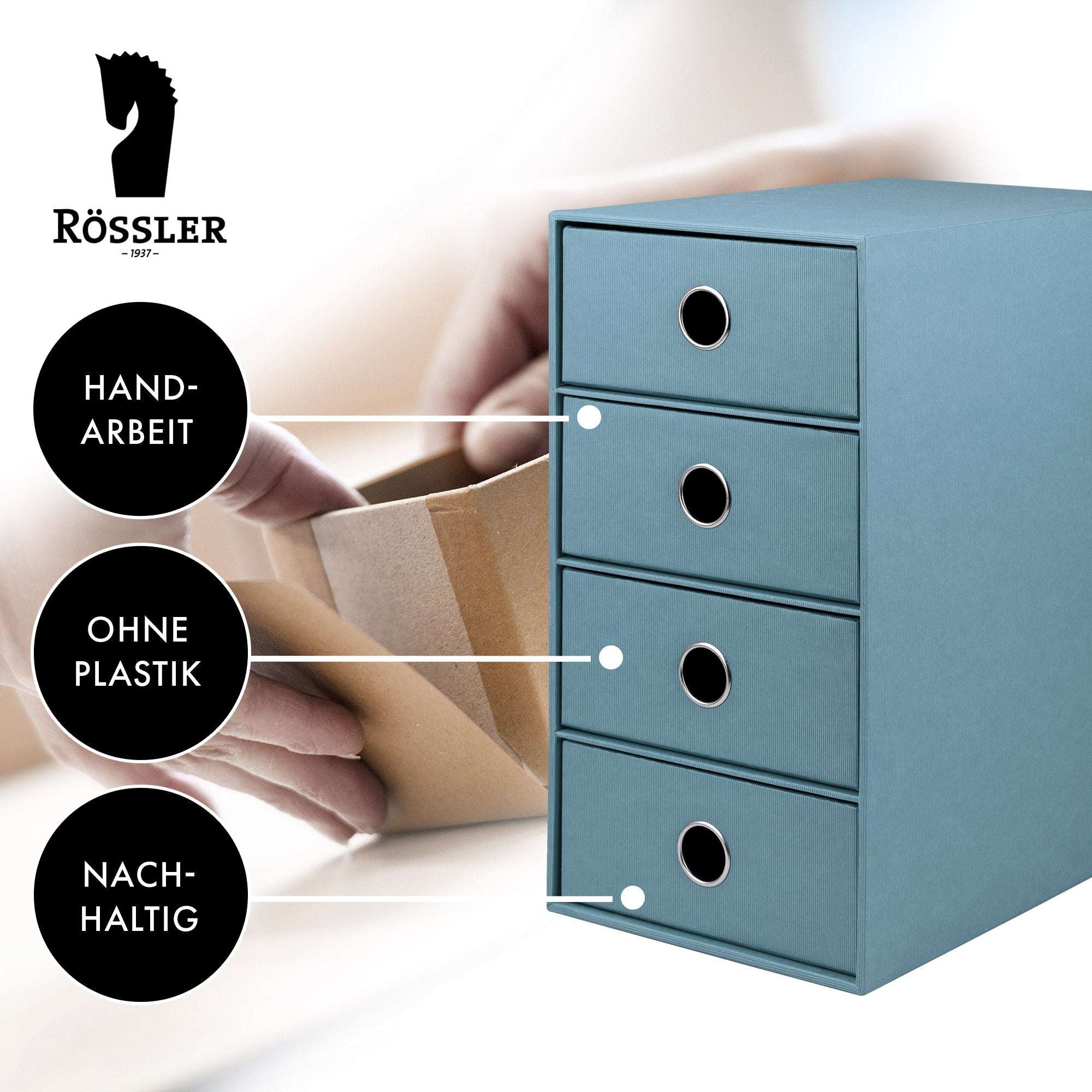 r-ssler-s-o-h-o-schubladenbox-a5-din-lang-4-f-cher-denim-blau image 5