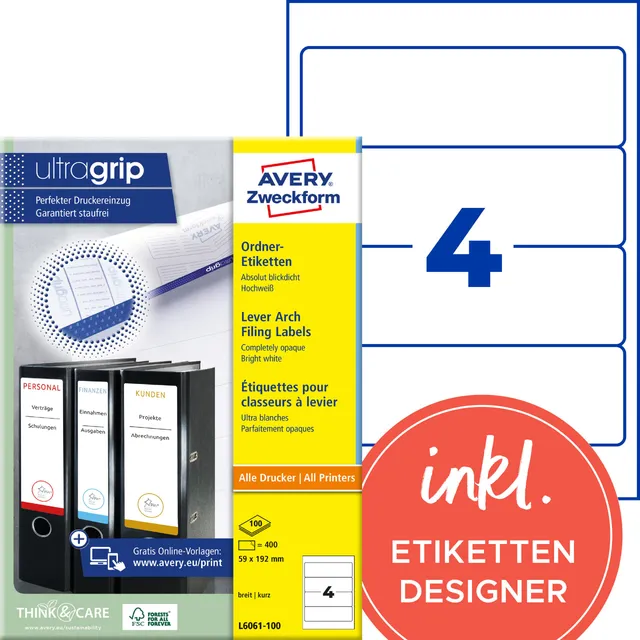 avery-zweckform-l6061-100-ordnerr-cken-etiketten-59x192-mm-breit-kurz-wei-400-st image 1